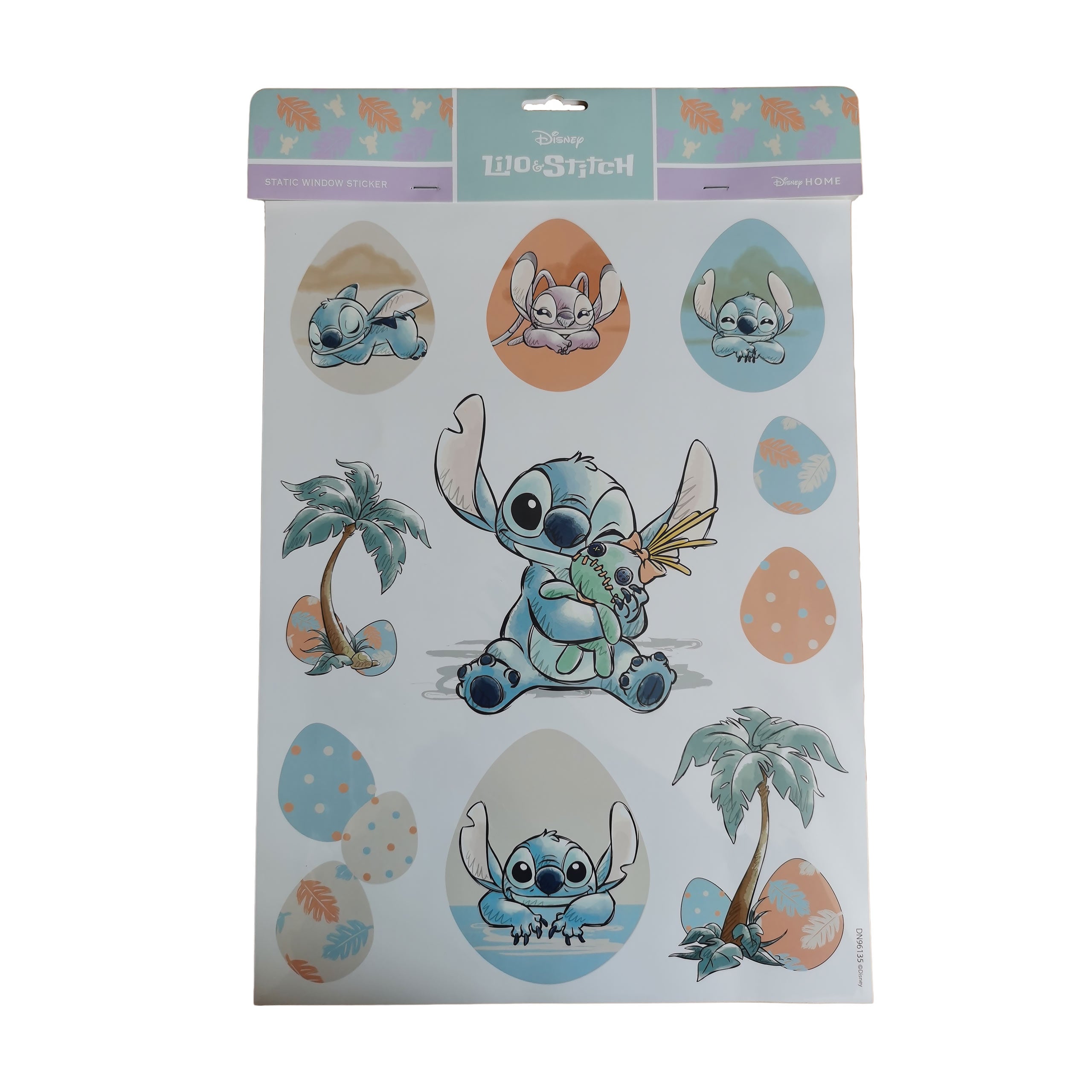 Produktbild Stitch Oster Fenstersticker - Lilo & Stitch