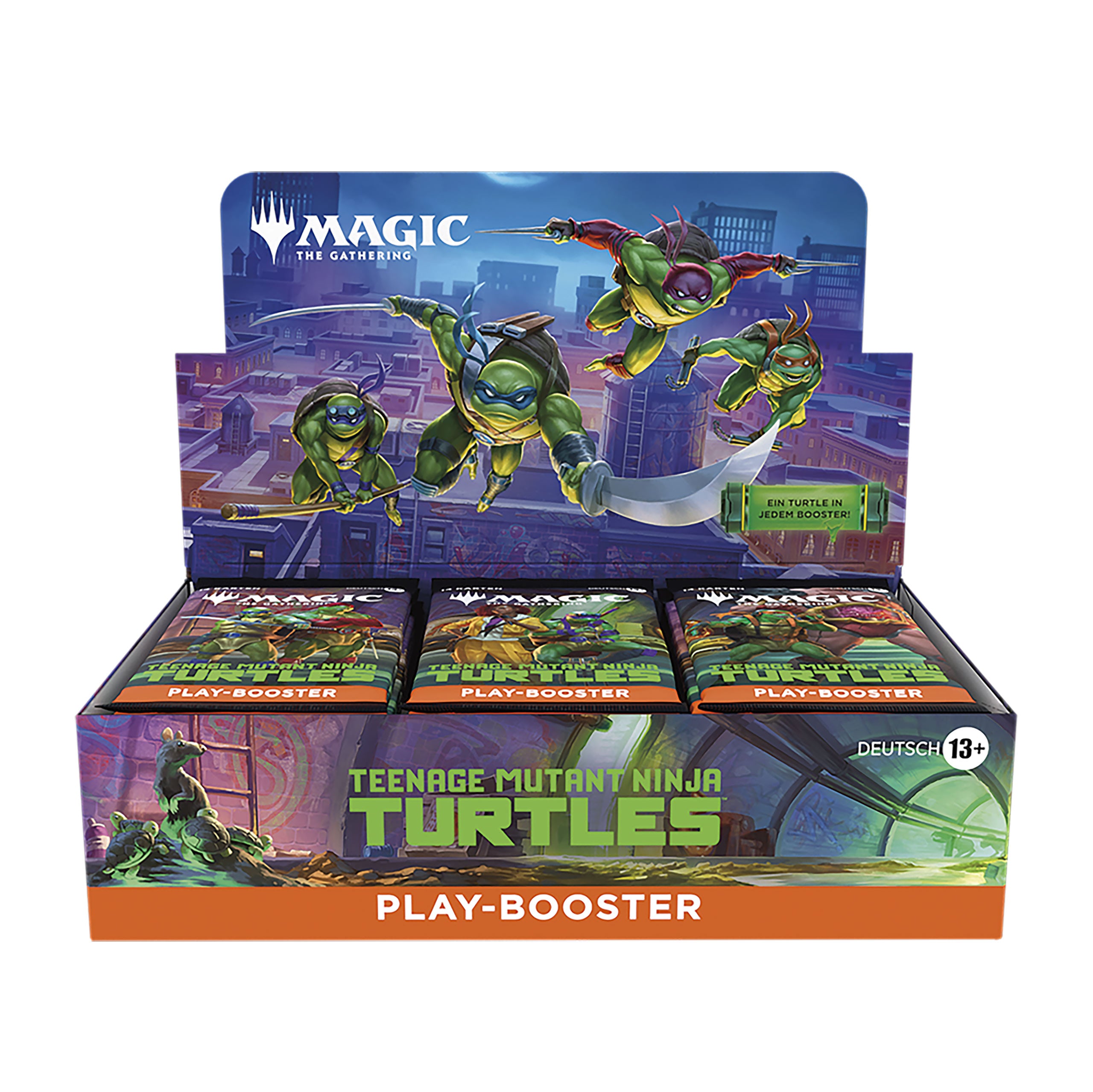 Produktbild Teenage Mutant Ninja Turtles Play Booster deutsche Version - Magic The Gathering Display E1091583