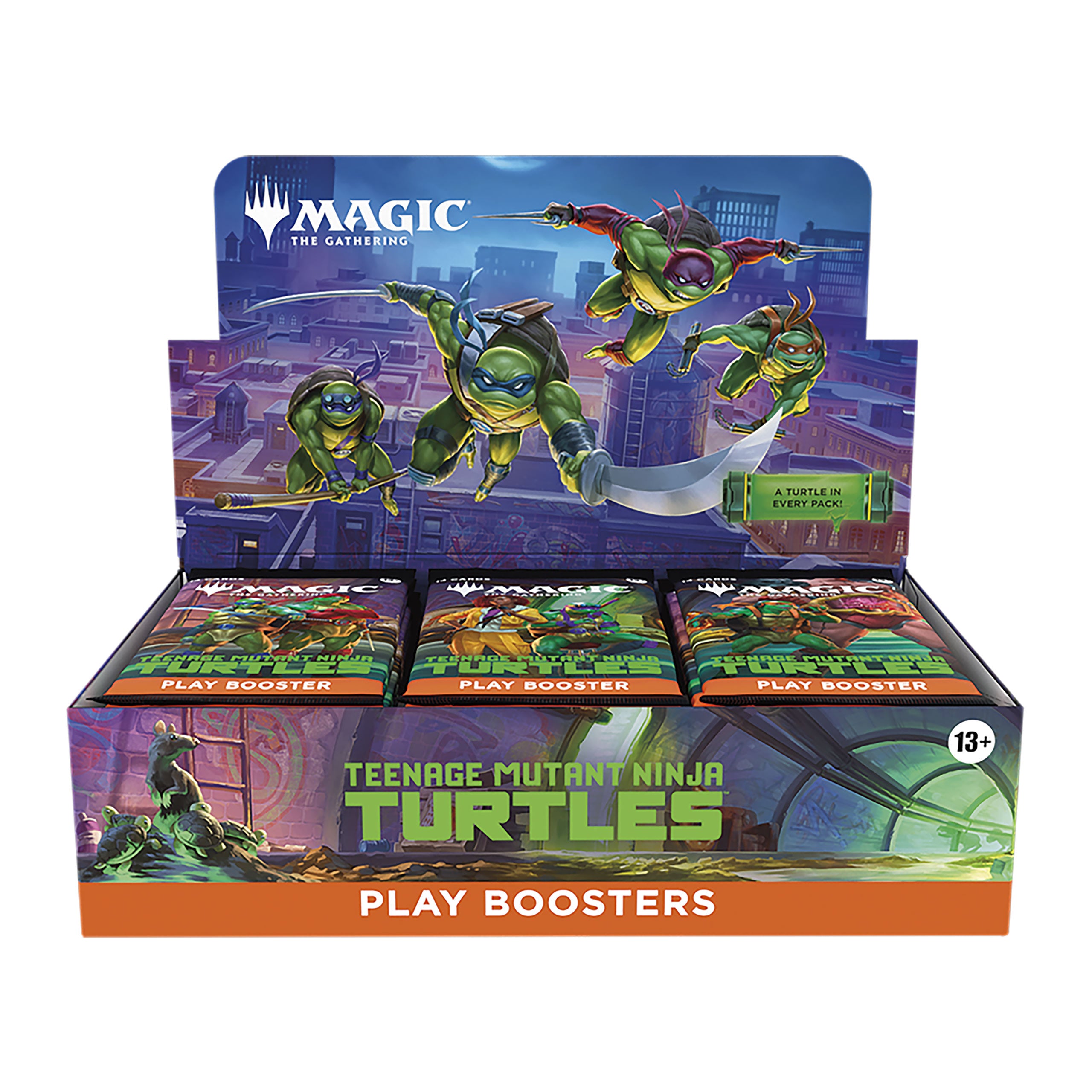 Produktbild Teenage Mutant Ninja Turtles Play Booster Display englische Version - Magic The Gathering