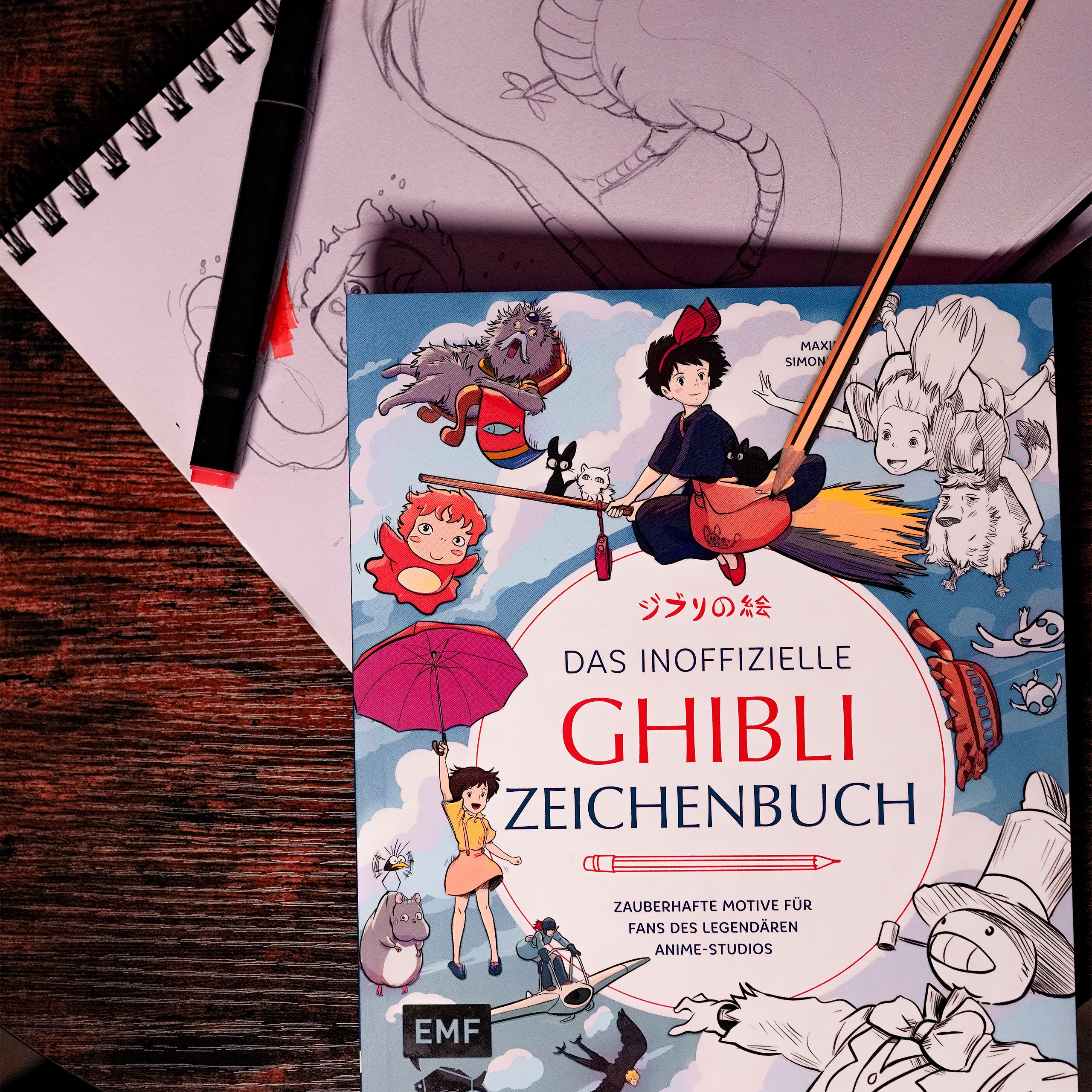 Produktbild Das inoffizielle Ghibli-Zeichenbuch