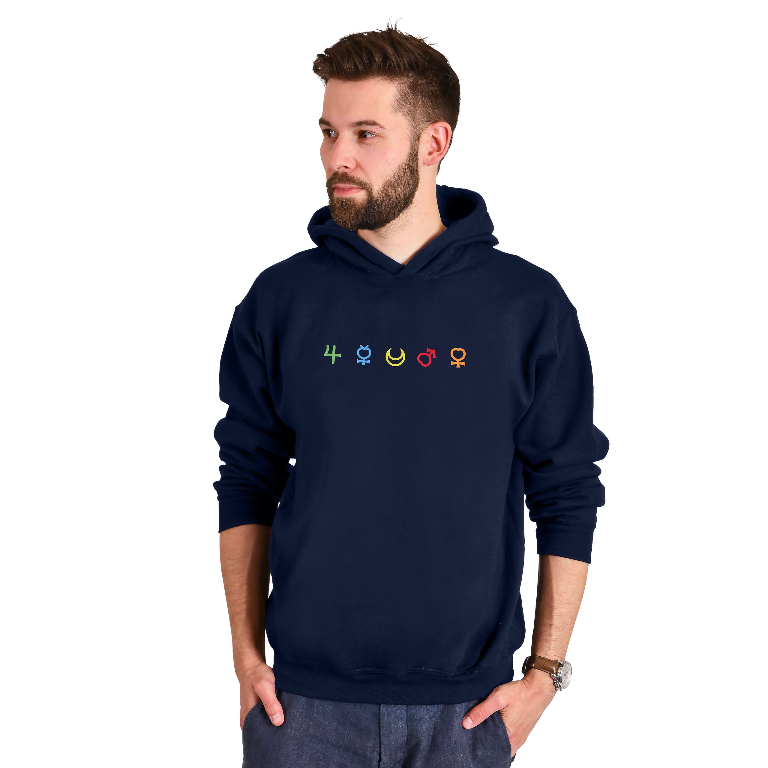 Produktbild Sailor Moon - Pretty Guardians Hoodie blau