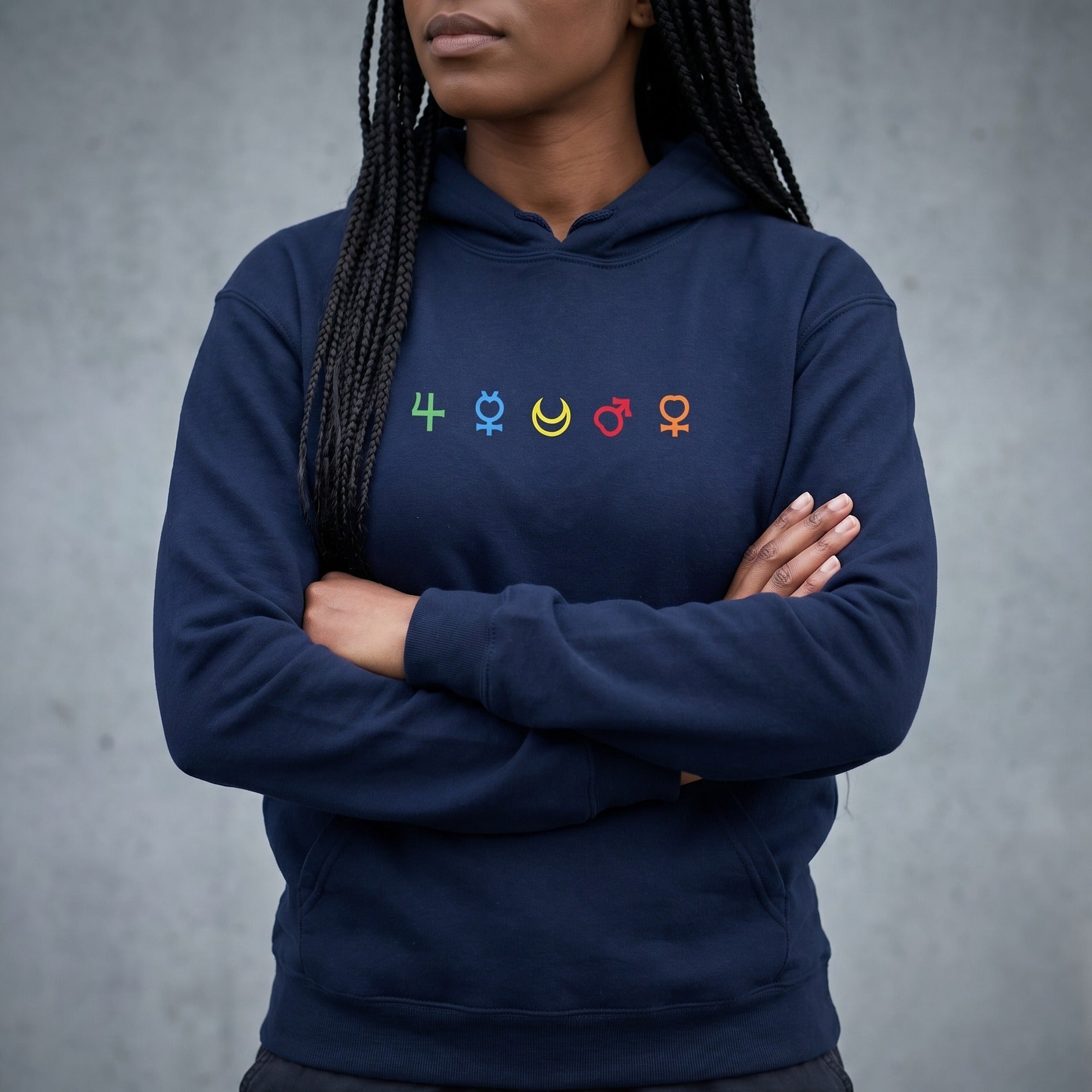 Produktbild Sailor Moon - Pretty Guardians Hoodie blau