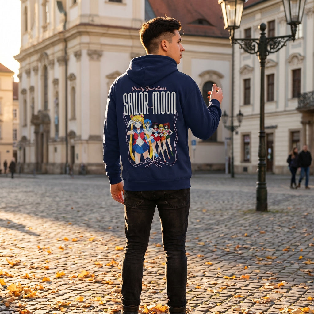 Produktbild Sailor Moon - Pretty Guardians Hoodie blau