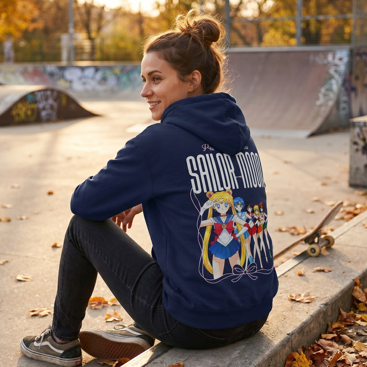 Produktbild Sailor Moon - Pretty Guardians Hoodie blau