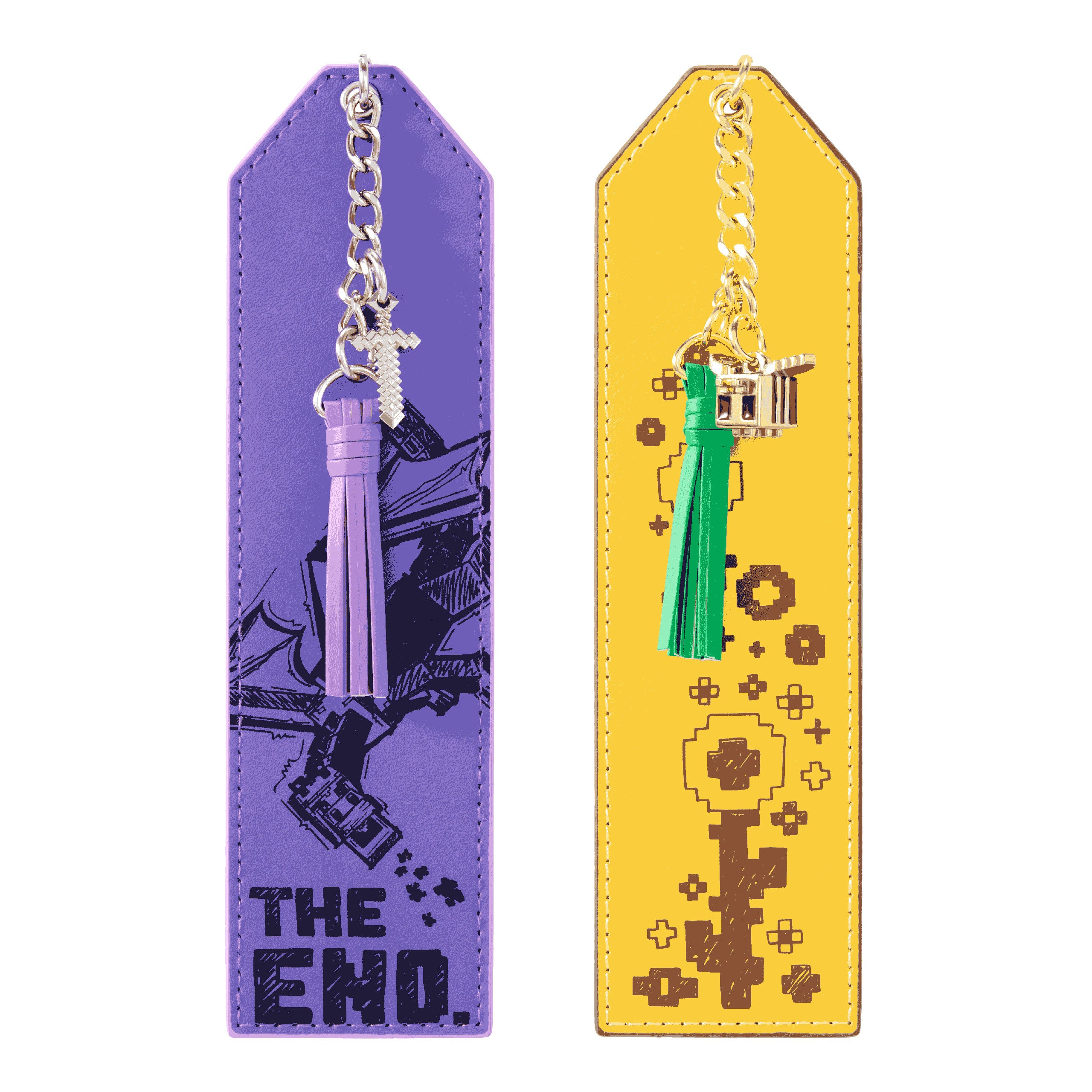 Produktbild Minecraft - Diamant Schwert und Biene Lesezeichen-Set