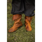 Produktbild Mittelalter Stulpenstiefel aus Nubukleder braun