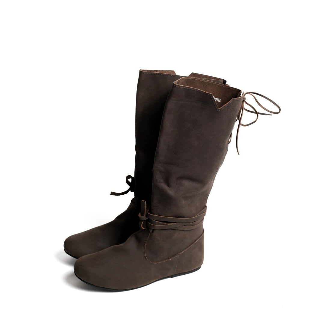 Produktbild Mittelalter Stiefel Ole aus Nubukleder braun