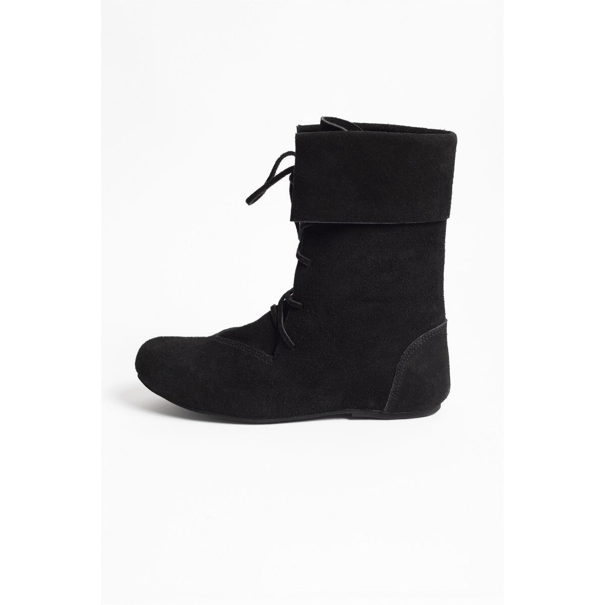 Produktbild Mittelalter Stiefel Aurin mit Stulpe schwarz