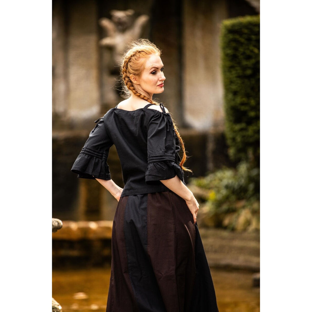 Produktbild Mittelalter Trägerbluse Prina schwarz