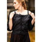 Produktbild Mittelalter Trägerbluse Prina schwarz