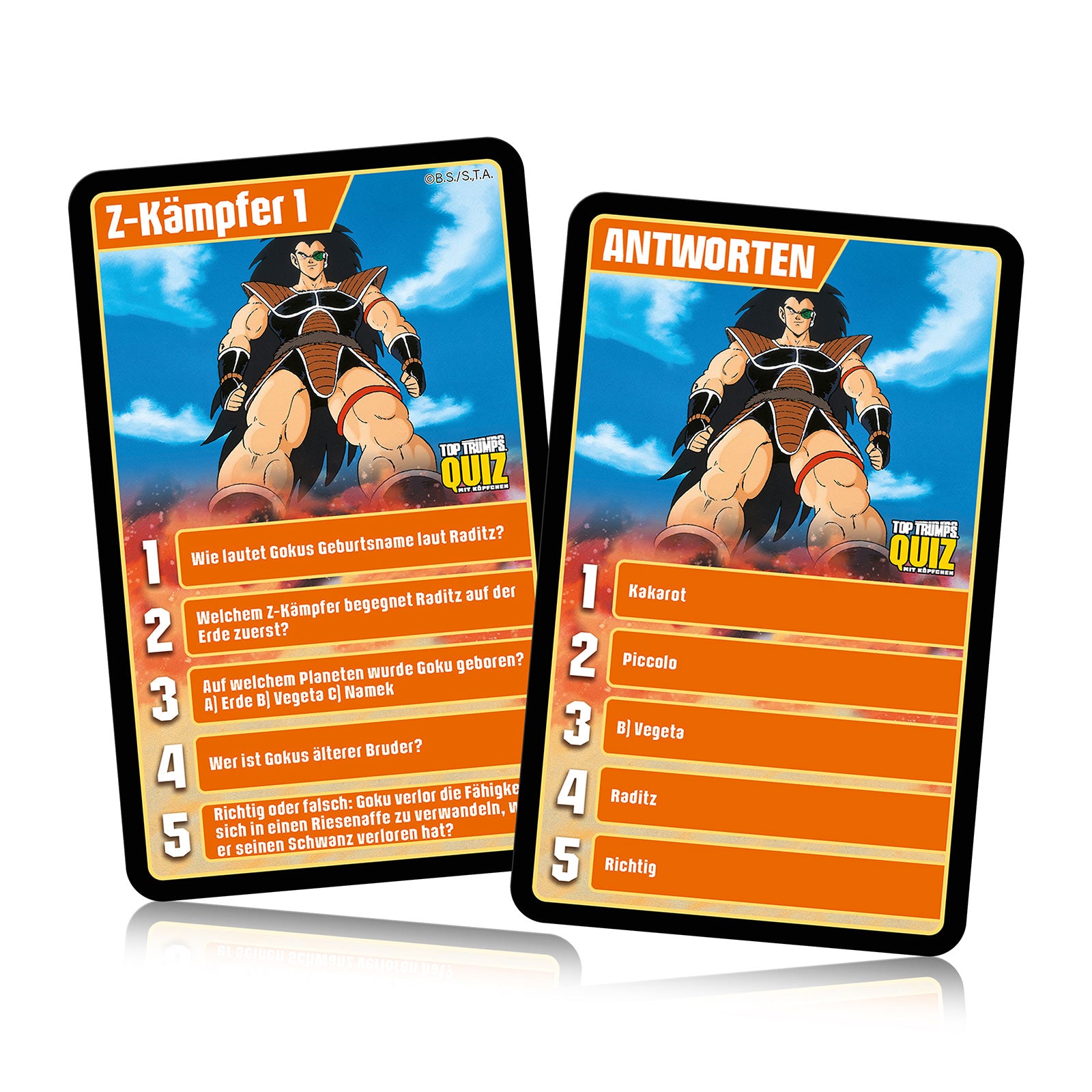 Produktbild Dragon Ball Z - Top Trumps Quiz