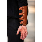 Product image Medieval Leather Bracer Mar brown