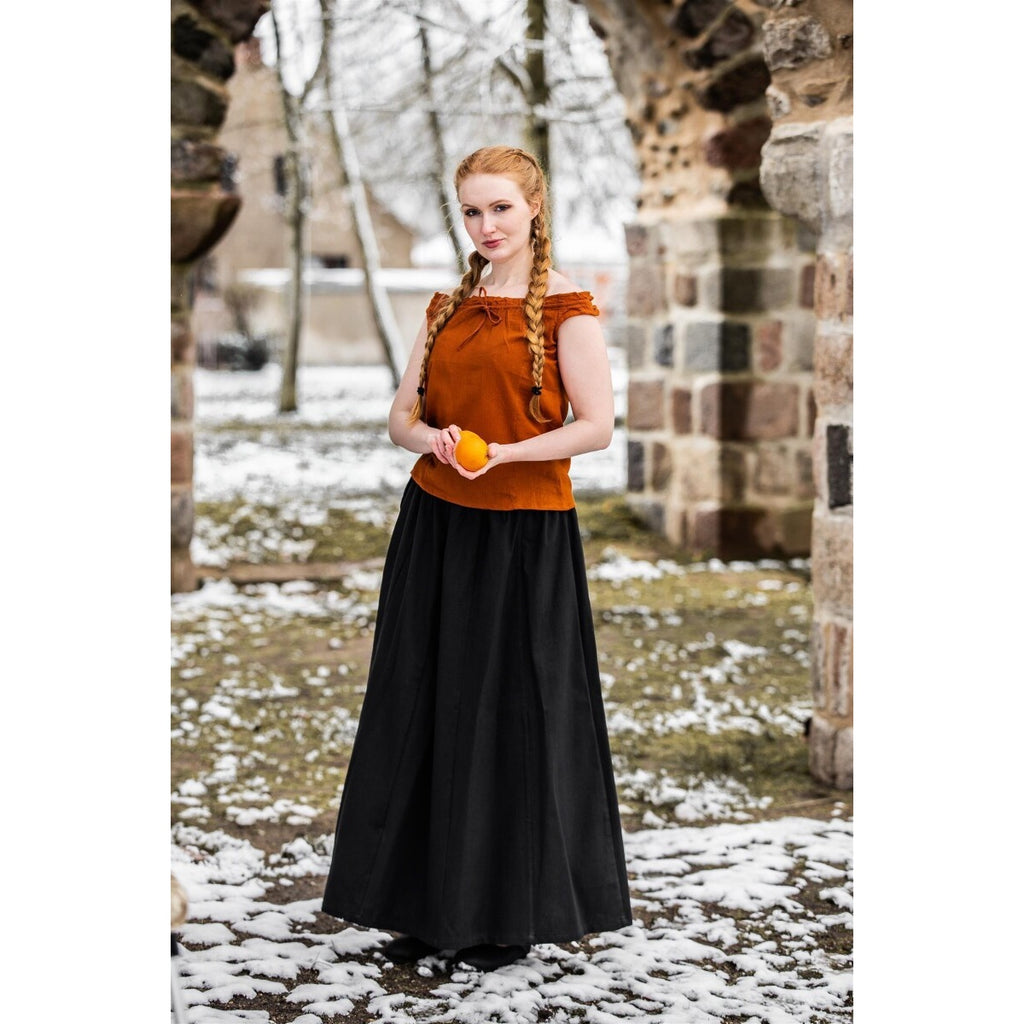 Produktbild Mittelalter Sommerbluse Adele ärmellos rot