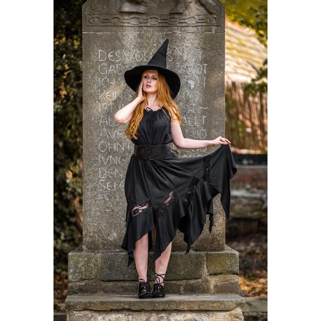 Produktbild Mittelalter Sommerbluse Adele ärmellos schwarz