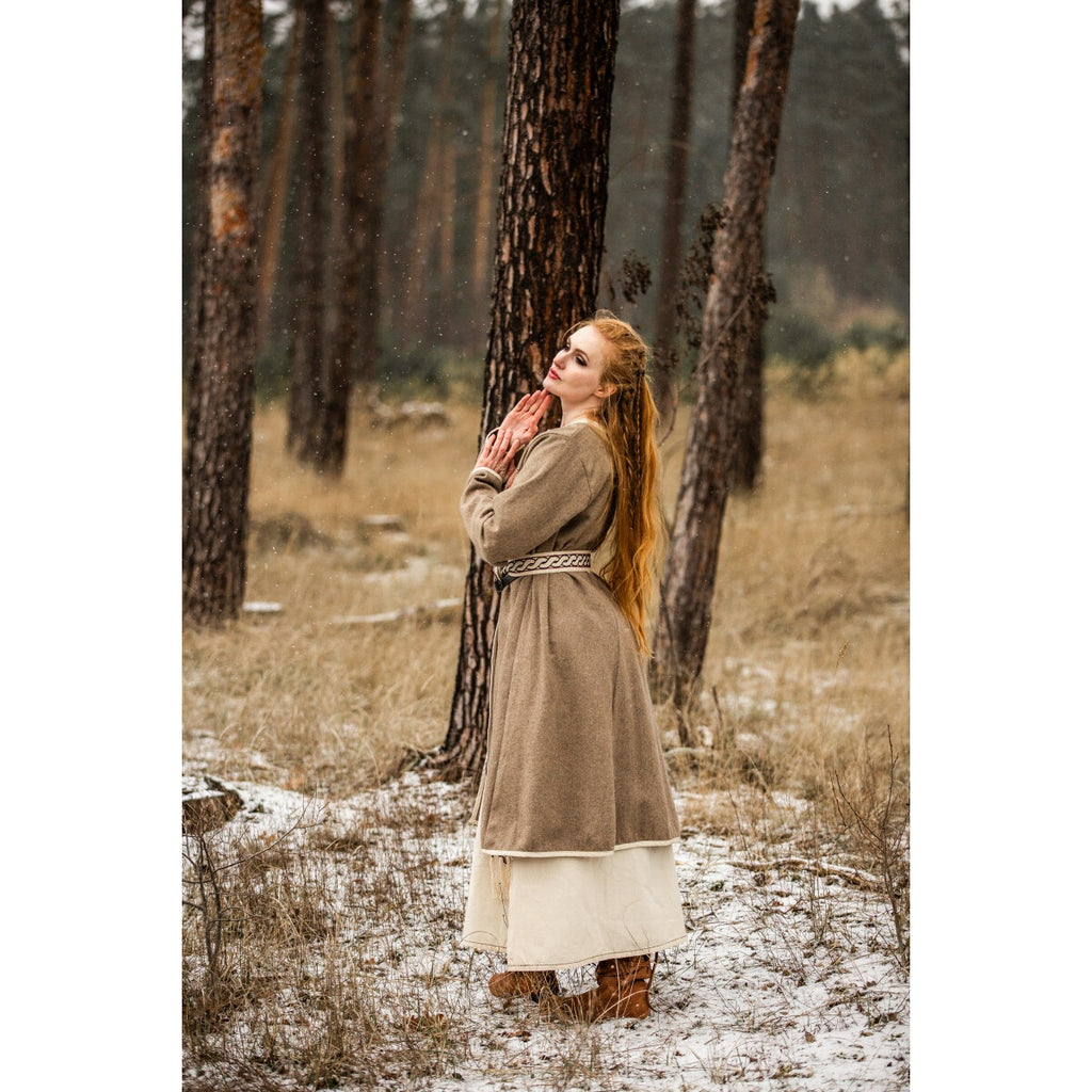 Produktbild Mittelalter Birka Mantel Skadi beige