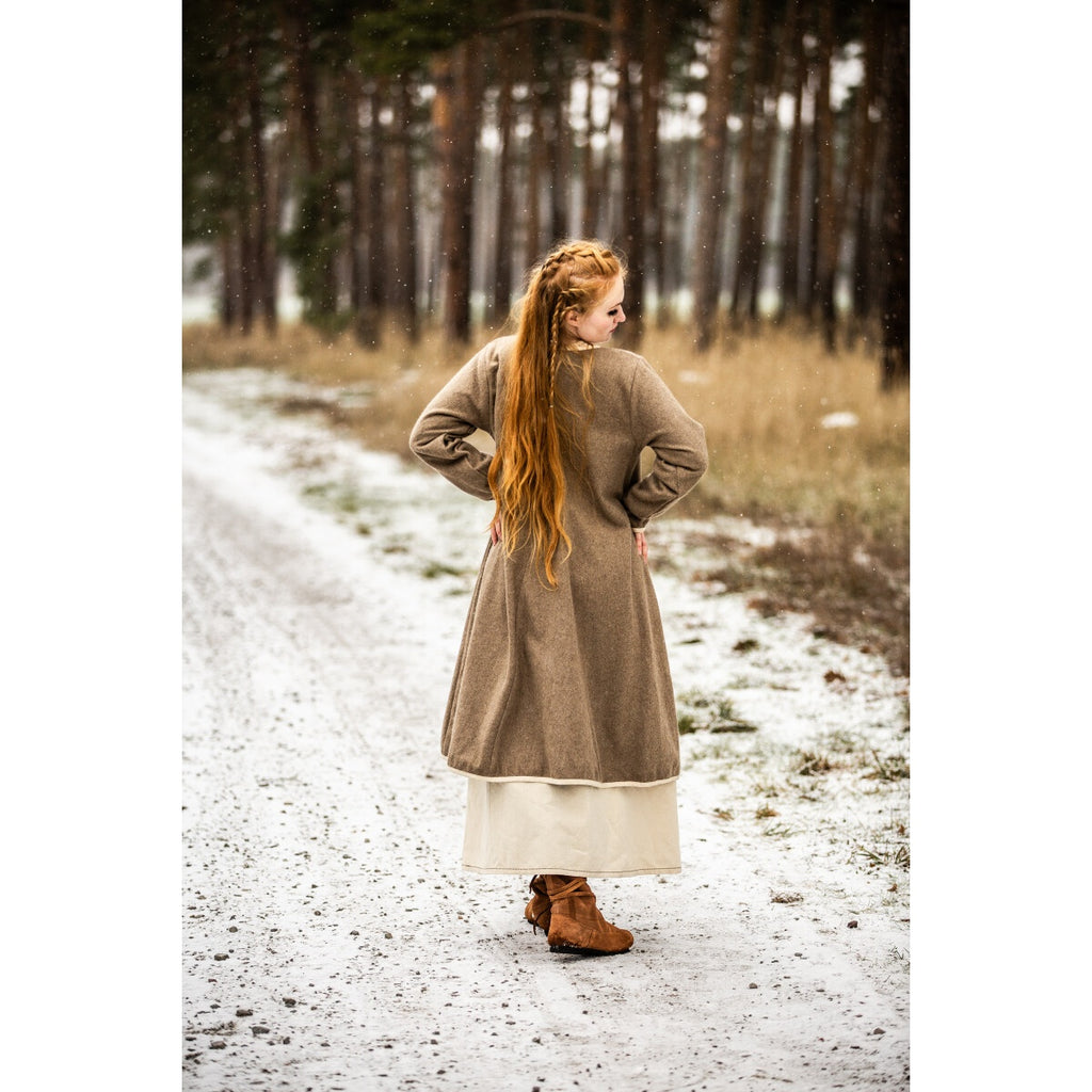 Produktbild Mittelalter Birka Mantel Skadi beige