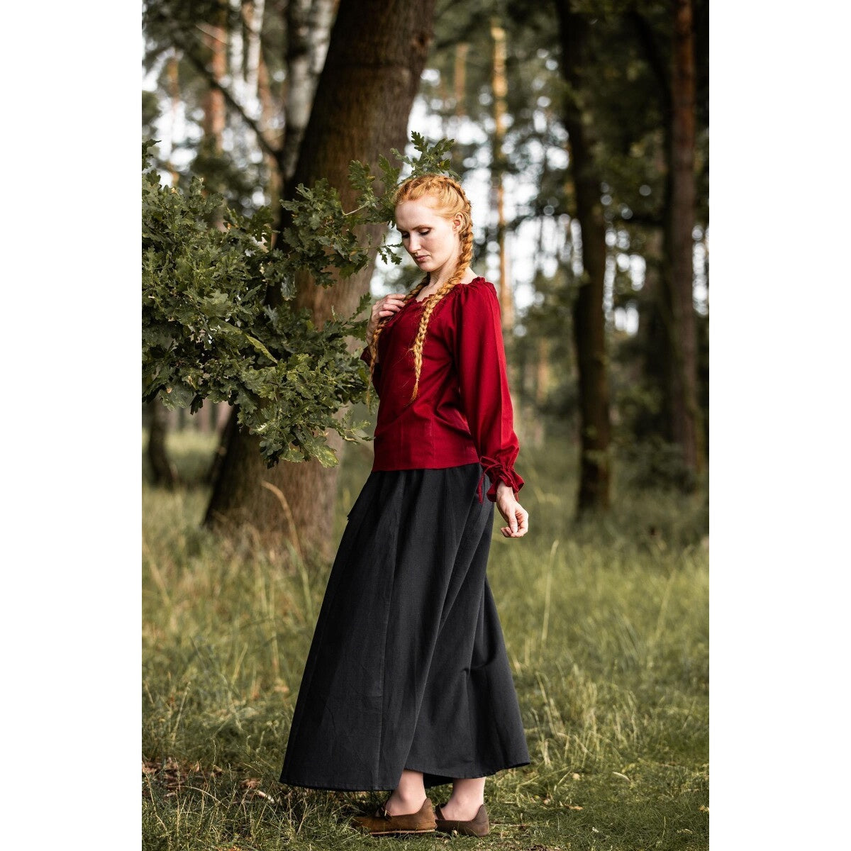 Produktbild Mittelalter Bluse Edith rot