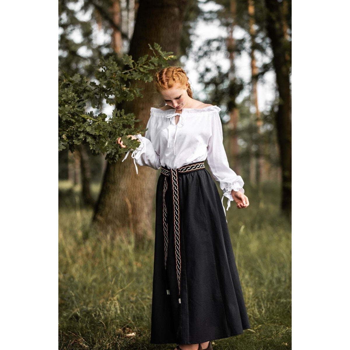Produktbild Mittelalter Bluse Edith weiß