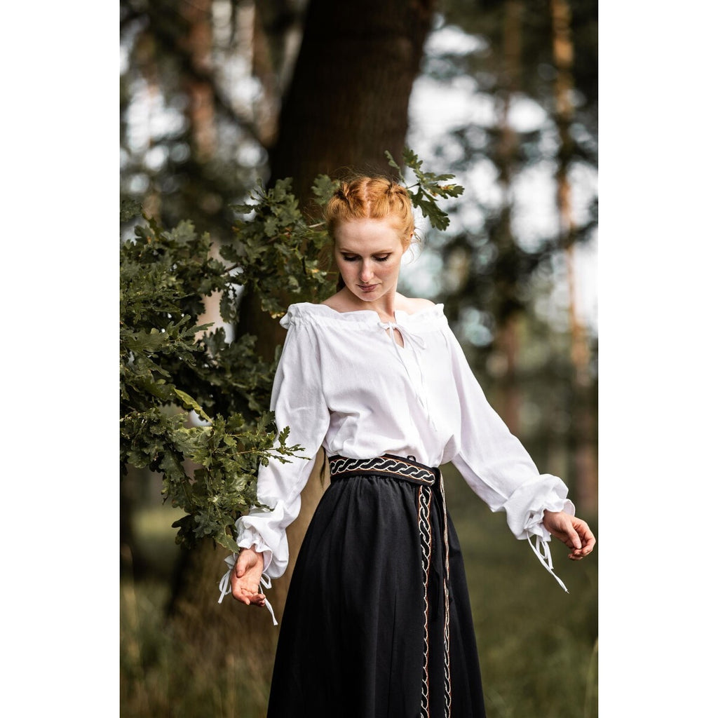 Produktbild Mittelalter Bluse Edith weiß