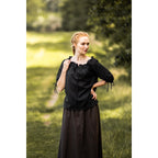 Produktbild Mittelalter Bluse Kurzarm Vera schwarz