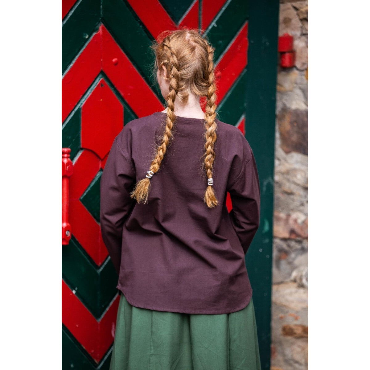 Produktbild Mittelalter Bluse Tilda braun