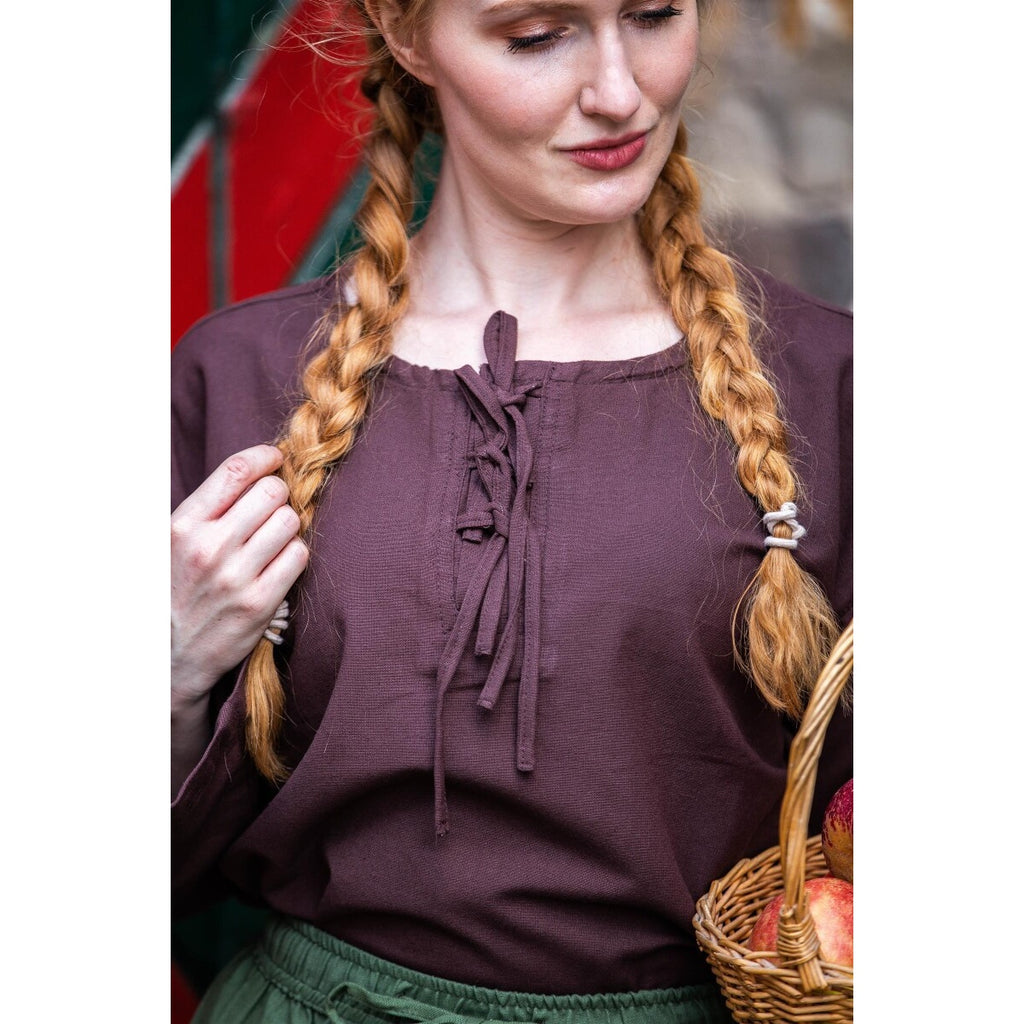 Produktbild Mittelalter Bluse Tilda braun