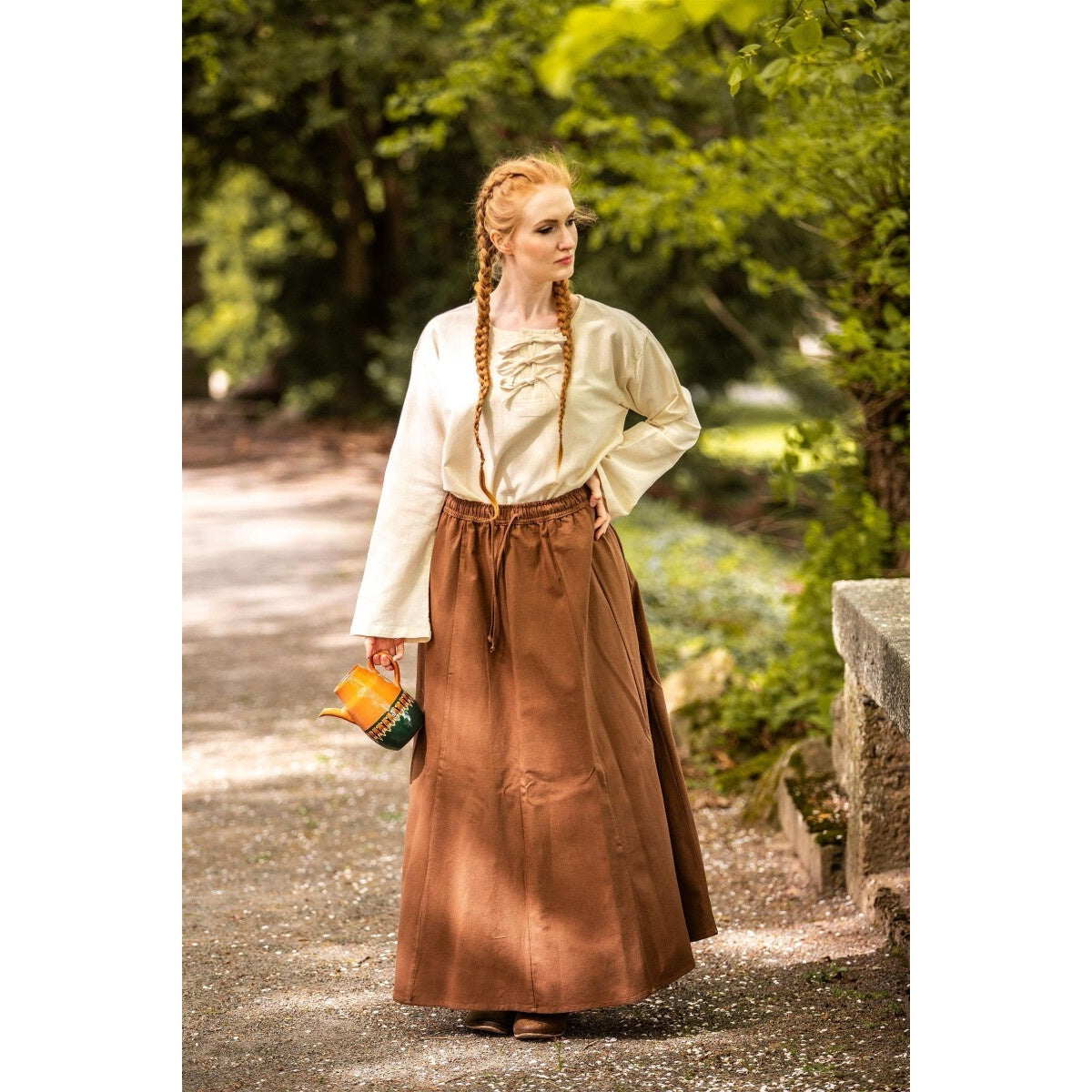 Produktbild Mittelalter Bluse Tilda beige