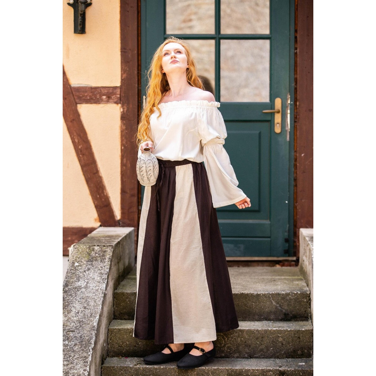 Produktbild Mittelalter Bluse Emma beige