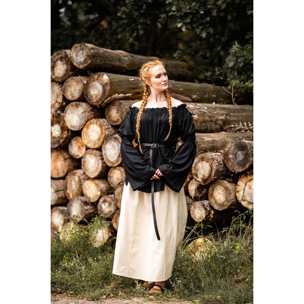 Produktbild Mittelalter Bluse Emma schwarz