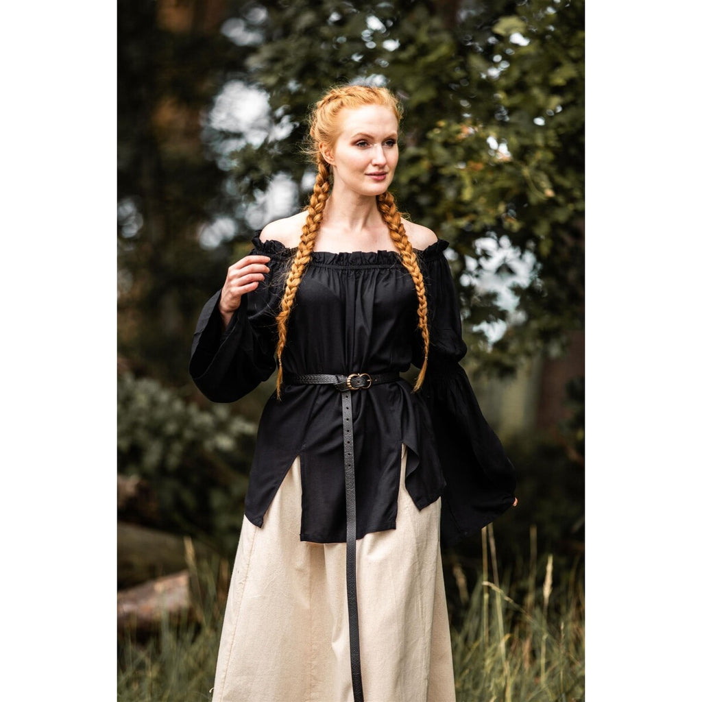 Produktbild Mittelalter Bluse Emma schwarz