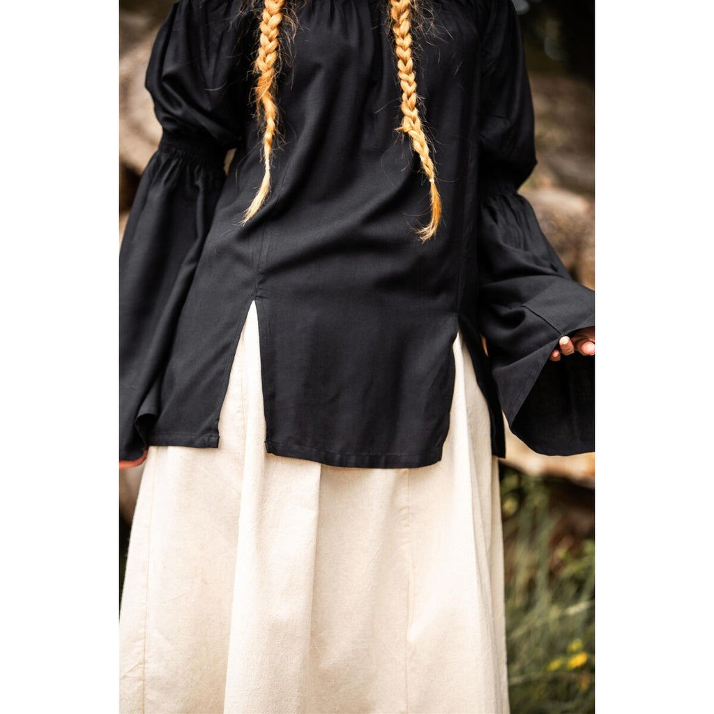 Produktbild Mittelalter Bluse Emma schwarz