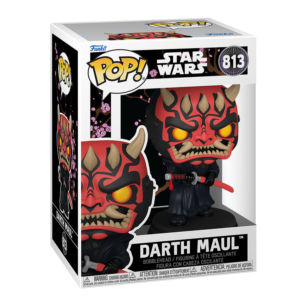 Produktbild Star Wars - Darth Maul (Impressions) Funko Pop Wackelkopf-Figur