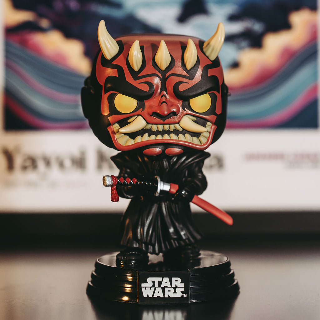 Produktbild Star Wars - Darth Maul (Impressions) Funko Pop Wackelkopf-Figur
