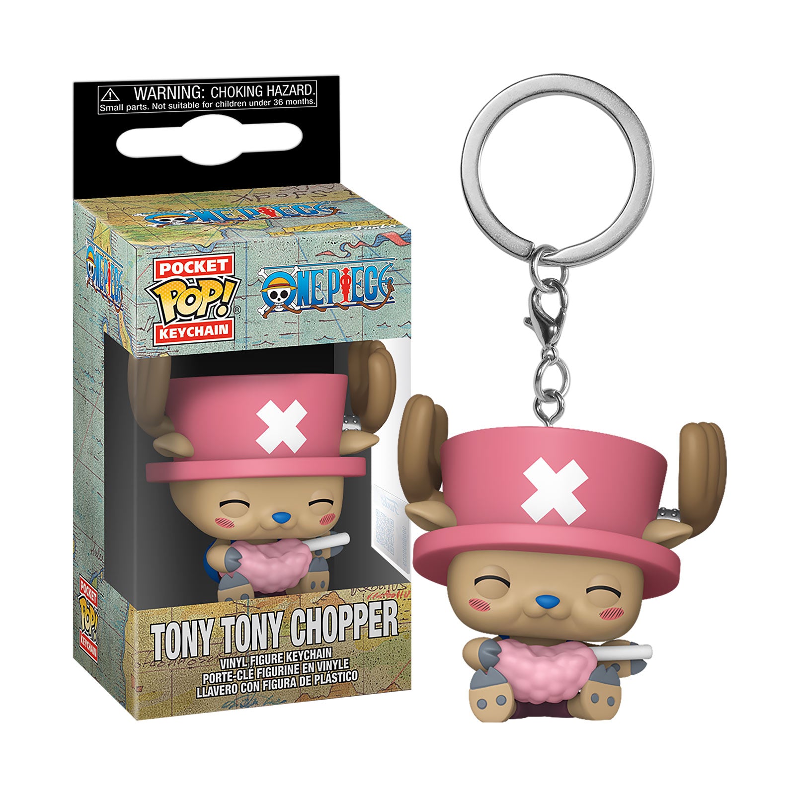 Produktbild One Piece - Chopper Funko Pop Schlüsselanhänger