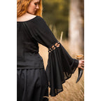 Produktbild Mittelalter Bluse Carmen schwarz