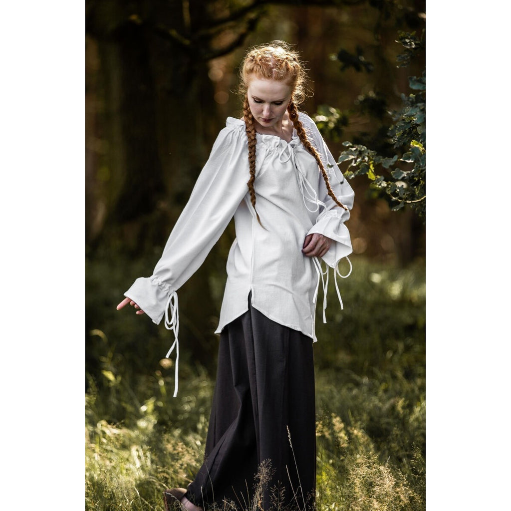 Produktbild Mittelalter Bluse Morgan weiß