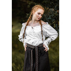 Produktbild Mittelalter Bluse Morgan weiß