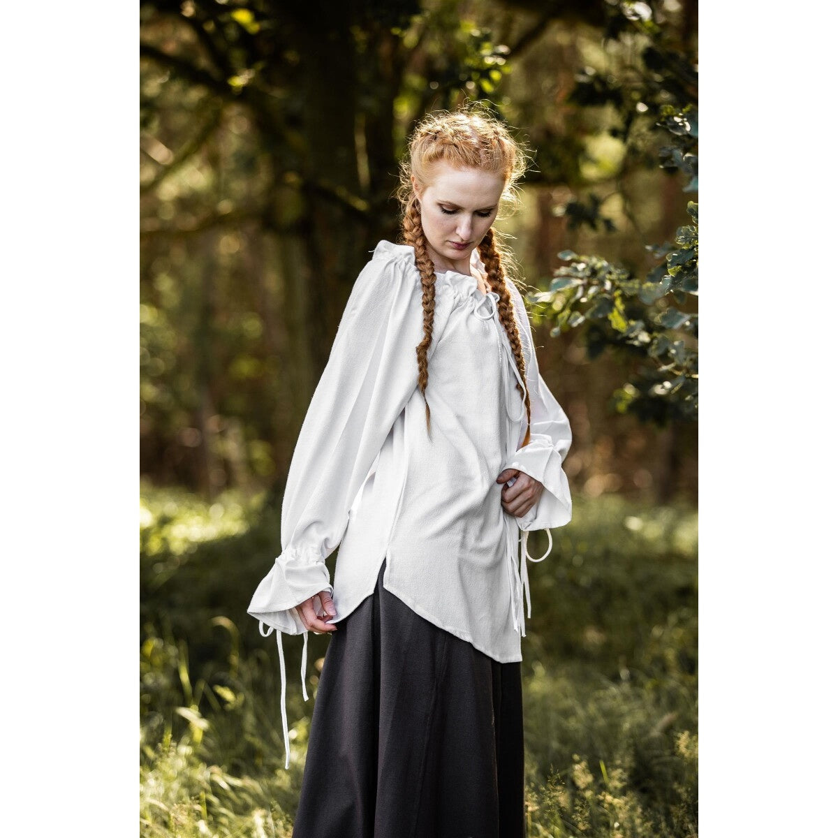 Produktbild Mittelalter Bluse Morgan weiß