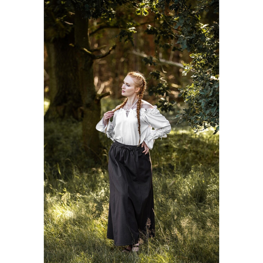 Produktbild Mittelalter Bluse Morgan weiß