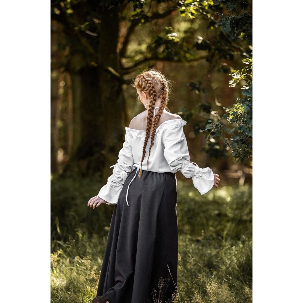 Produktbild Mittelalter Bluse Morgan weiß