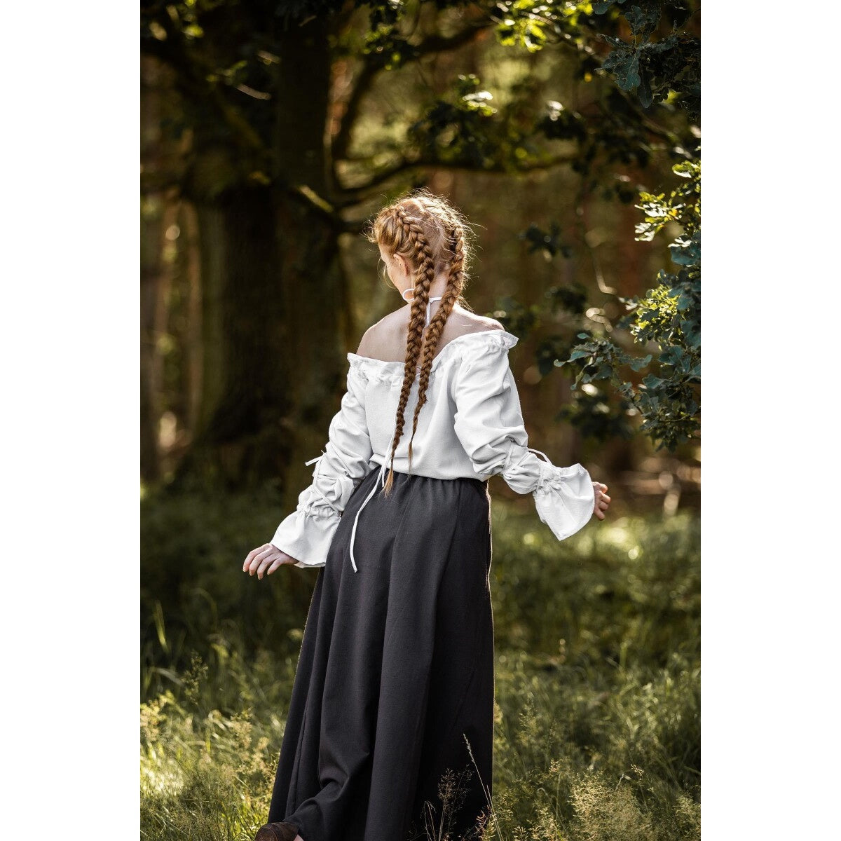 Produktbild Mittelalter Bluse Morgan weiß