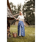 Produktbild Mittelalter Kurzarmbluse Verena beige