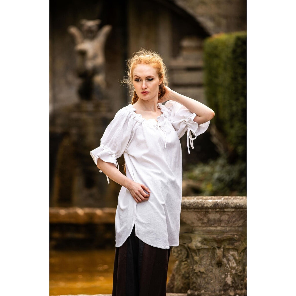 Product image Medieval Short-Sleeve Blouse Verena white