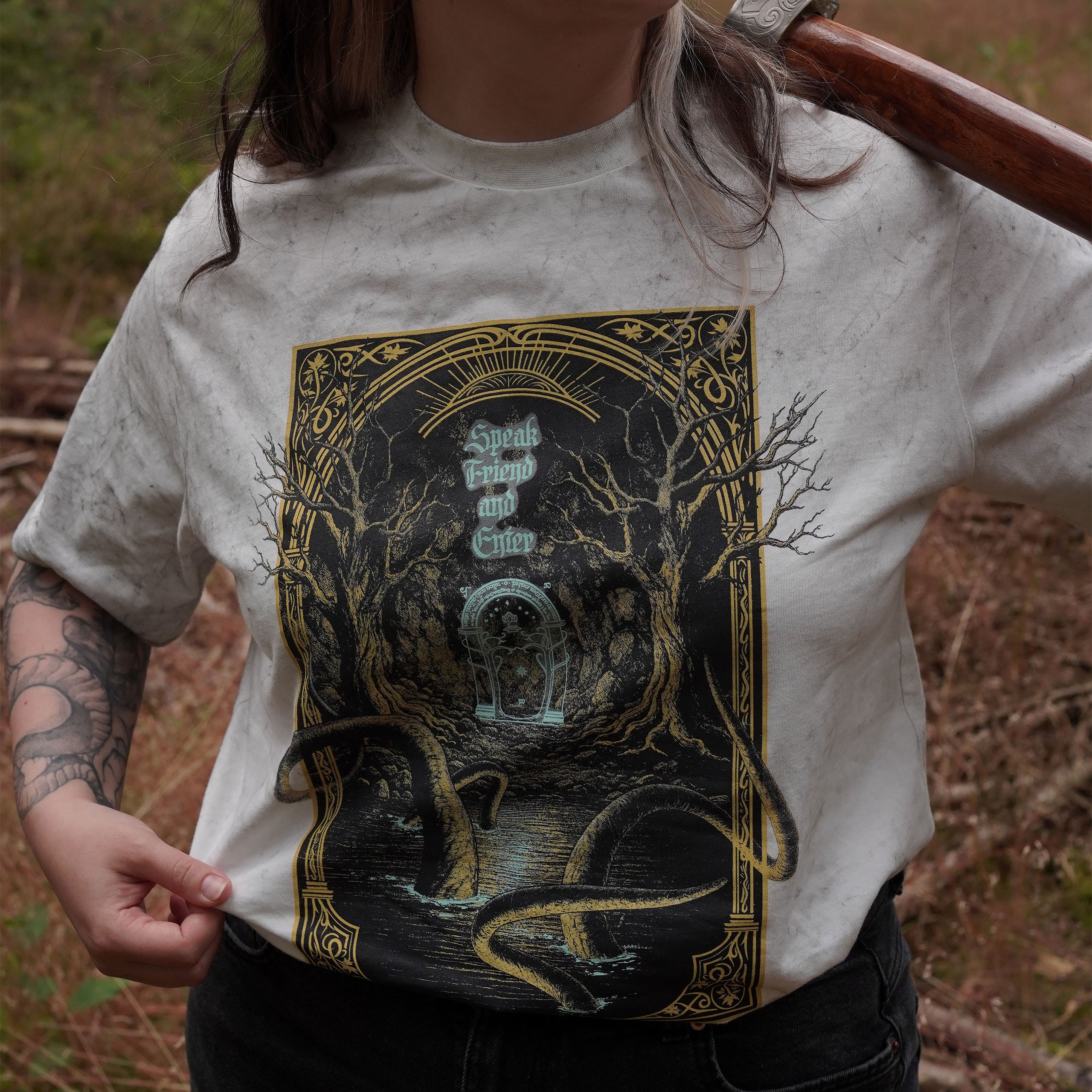 Produktbild Der Herr der Ringe - Türen von Durin T-Shirt