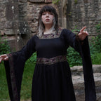 Produktbild Mittelalter Kleid Katharina schwarz