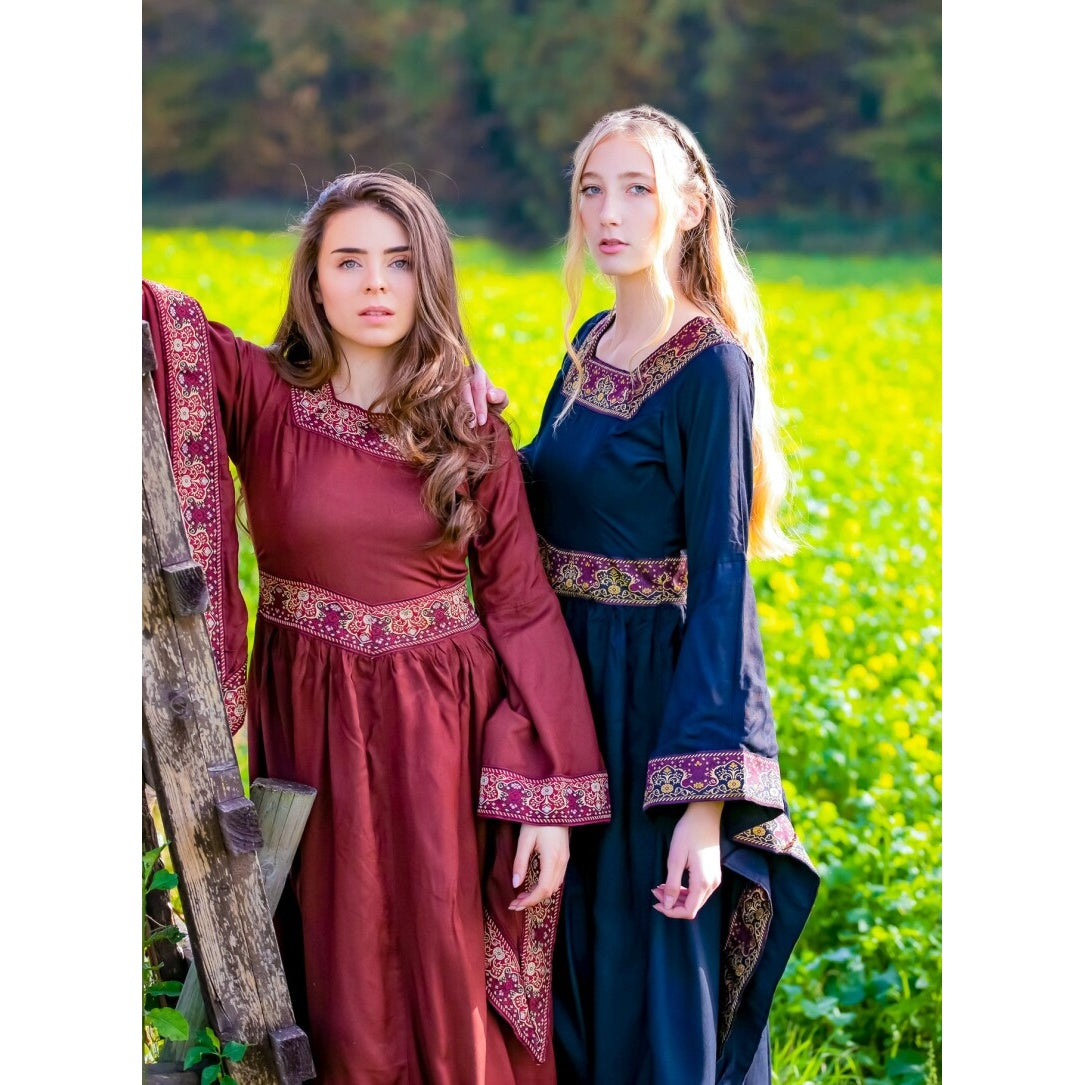 Produktbild Mittelalter Kleid Katharina schwarz