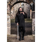 Produktbild Mittelalter Hemd Ulrich schwarz