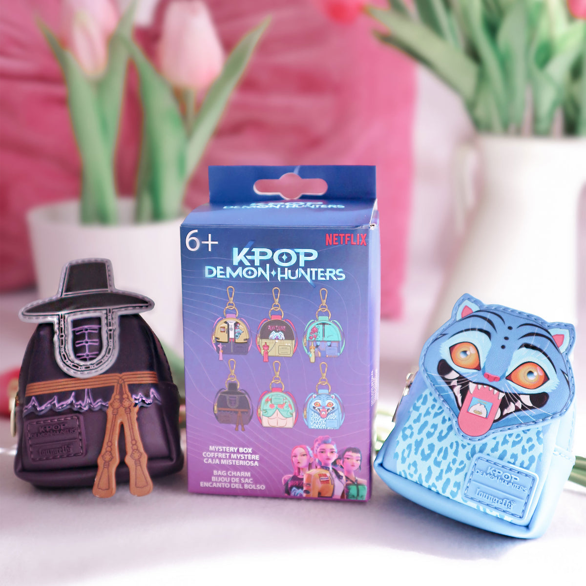 Produktbild KPop Demon Hunters - Mystery Mini Rucksack Anhänger Funko Loungefly