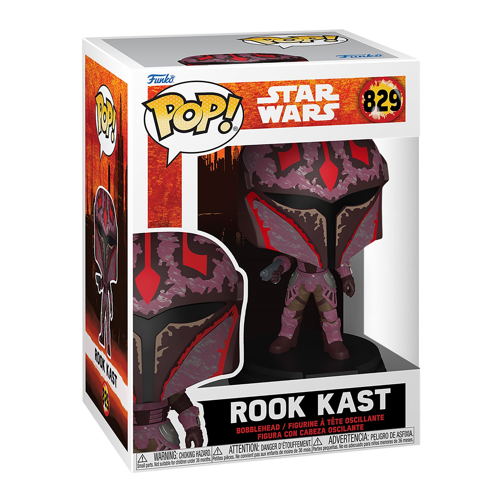 Produktbild Darth Maul: Rook Kast Funko Pop Wackelkopf-Figur - Star Wars