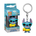 Produktbild Stitch in Schwimmring Funko Pop Schlüsselanhänger - Lilo & Stitch